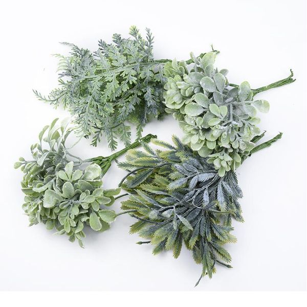

6pcs plastic lavender bouquet vases for home decor wedding decorative flower wreath christmas floristics artificia qyldmw