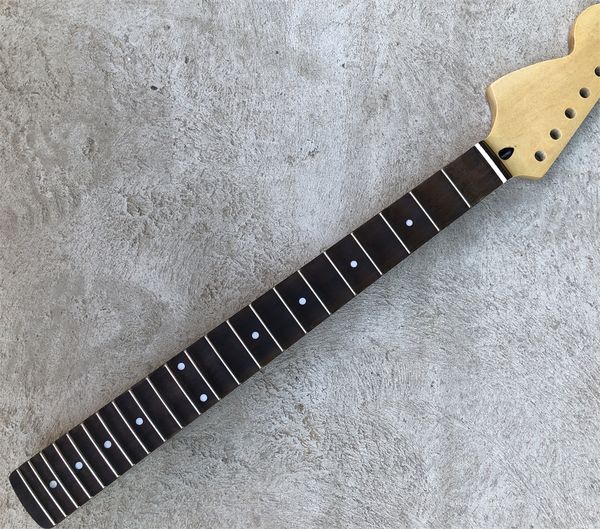 

reverse headstock full scalloped guitar neck 22fret maple rosewood fretboard dot inlay gloss