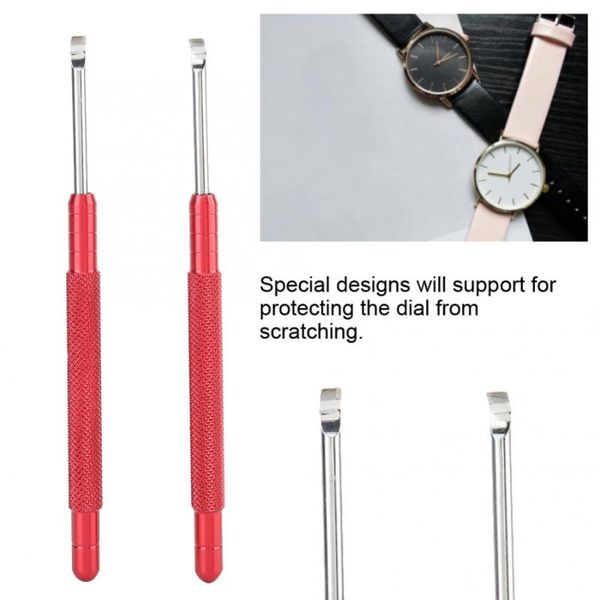 

repair tools & kits 2pcs special watch hands remover minute second hour removal tool set repairing making kit