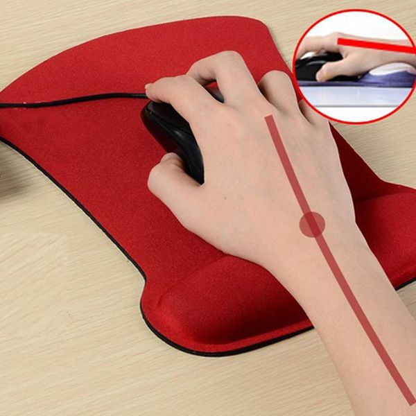 

mouse pads & wrist rests est soft sponge support pad gamer computer durable comfy mat for pc