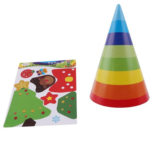 

christmas decorations colorful paper hat children cute party cap decor pograph items hats favors decoration