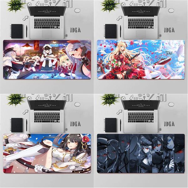 

mouse pads & wrist rests yndfcnb azur lane natural rubber gaming mousepad desk mat large pad keyboards