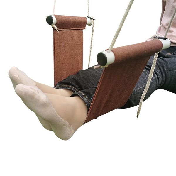 

camp furniture portable rest feet hammock foot chair under office desk