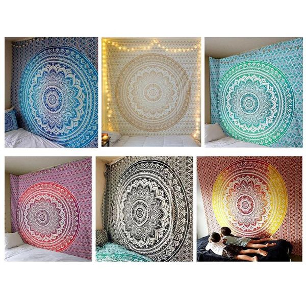 

mandala bohemian yoga mat beach towel shawl blanket wall hanging tapestry hippie wall rugs dorm decor blanket