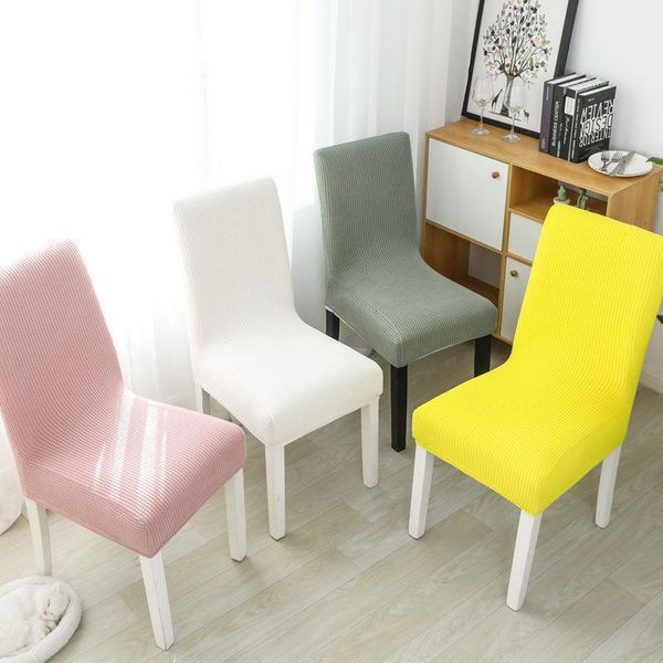 

chair covers thickening cover home stretch back cushion universal stool soft bar dining table and