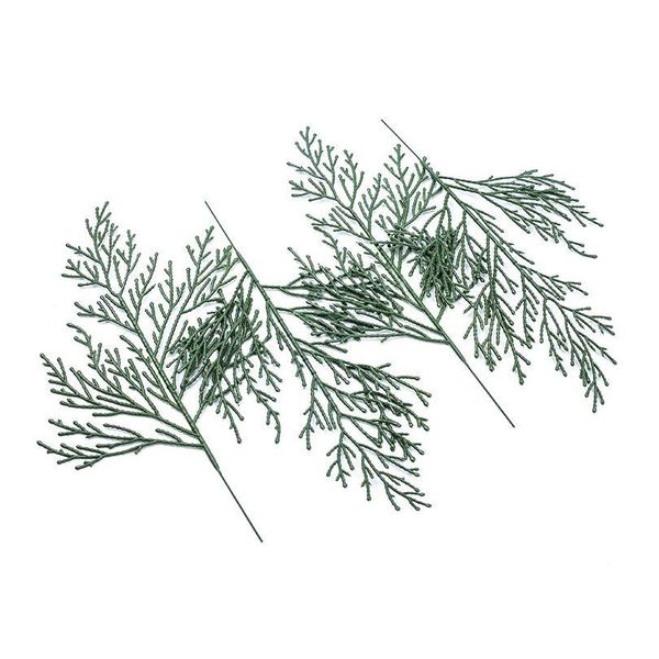 

2pcs mini christmas tree home decoration accessories wedding decorative flowers wreaths vases for scrapbooking artificia qyluqp