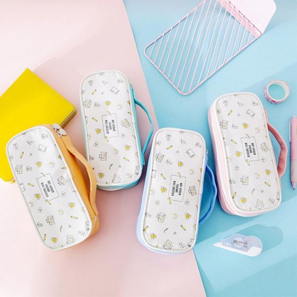 

pencil bags korean kawaii pouch for girls pen case bag cn(origin) schools & offices