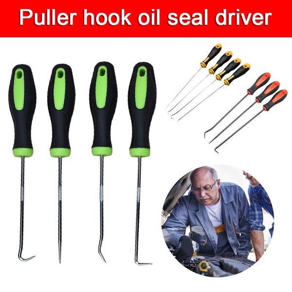 

professional hand tool sets 4pcs car seal pick set auto oil o-ring gasket puller remover hooks tools kit for tire repairing equipment