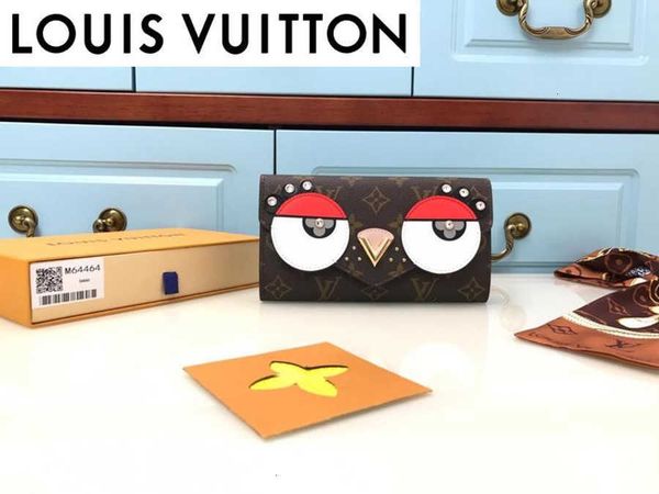 

holders compact wallet brand cute chick leather designer long wallets chain luxury pouches key card nfhe cases purse m64464, Black;red