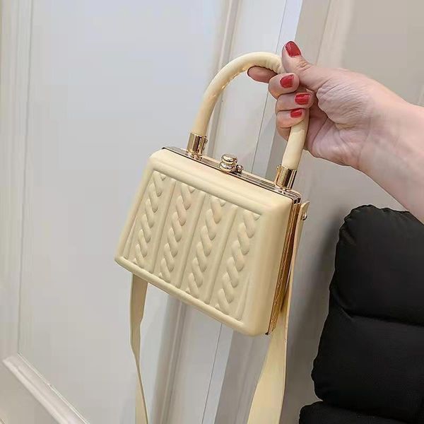 

evening bags women fashion crossbody bag trendy small square luxury western style shoulder solid color ladies youth