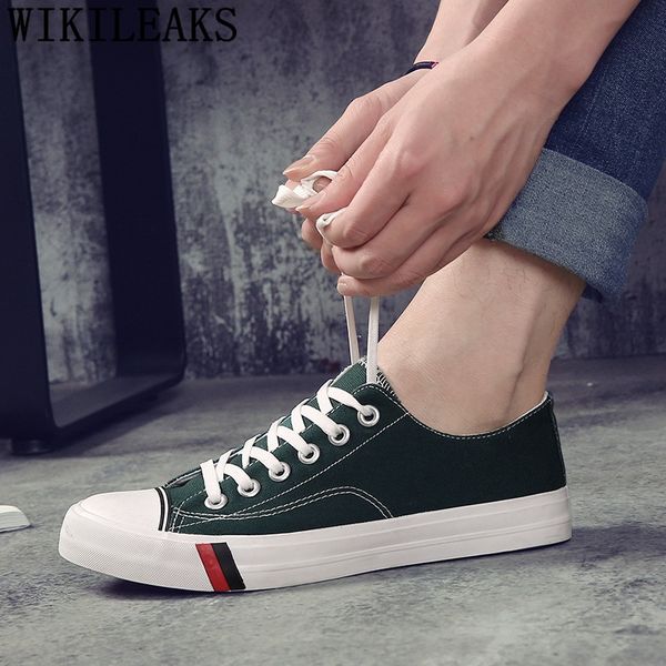 

white shoes men canvas shoes men fashion mens casual shoes designer sneakers comfort sapatenis masculino ayakkab, Black