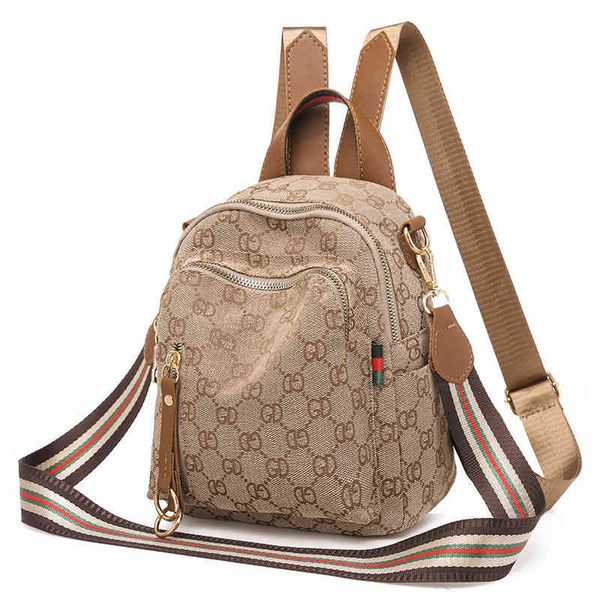 

oxford cloth backpack new versatile travel student backpack women's canvas schoolbag handbags