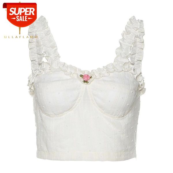 

Harajuku Highstreet Women's Short Tank Tops Solid Slim Backless Casual Female Crop Tank Prairie Bodycon Exposed Navel Top #NR21, White