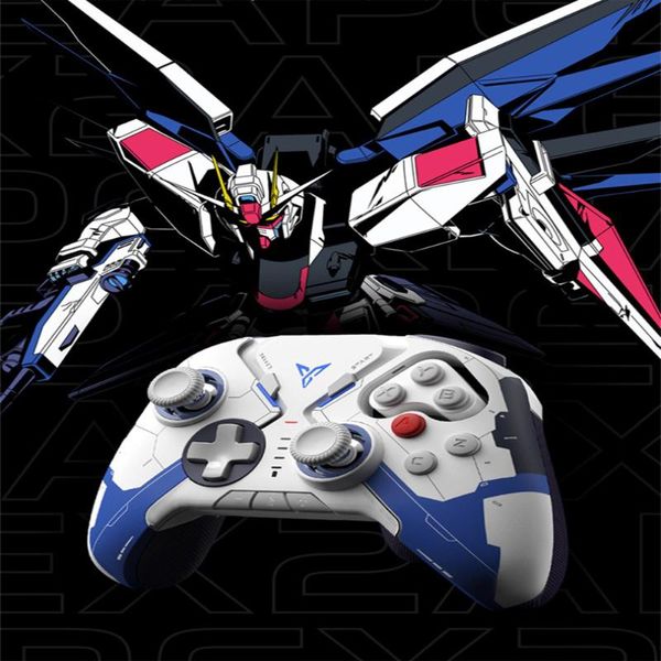 

game controllers & joysticks 2021 est flydigi apex 2 gundam version gamepad automatic gunner codm dnf auxiliary mobile computer pc2021