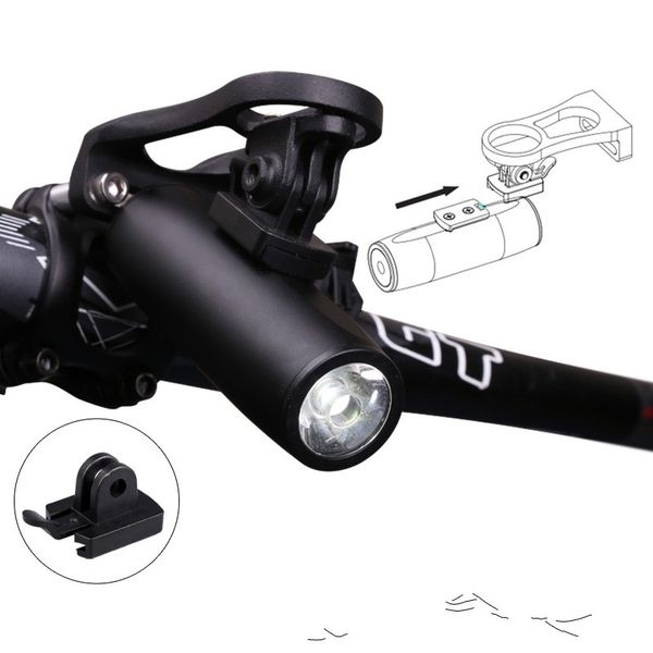 IPX4 Impermeabile 300LM T6 LED Luci per bicicletta MTB Faro per bici da strada USB ricaricabile 5 modalità Manubrio per bicicletta Luci anteriori 239 X2