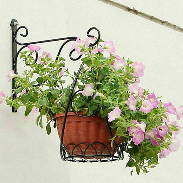 

metal plant hangers hanging basket brackets plant wall decor high quality