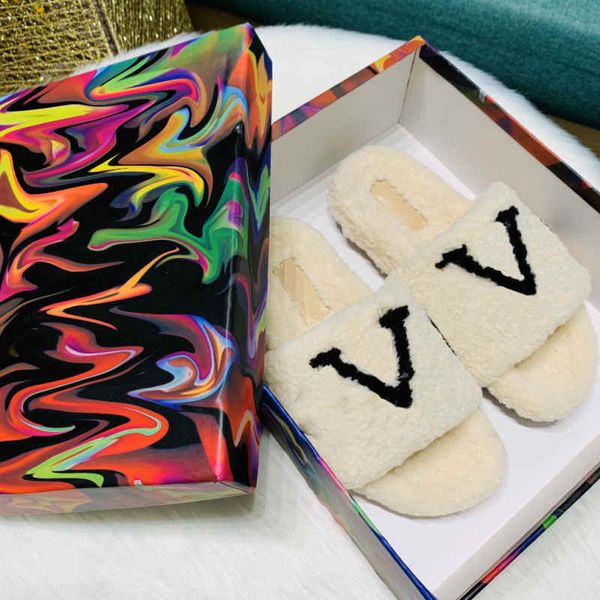 

21ss women slippers letter embroidery fashion rubber outsole classic designers slippers size 34-42, Black