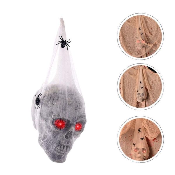 

outdoor gadgets 1pc party hanging prop luminous ghost (assorted color)