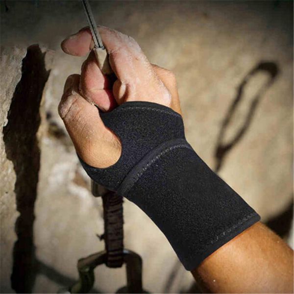 

professional elasticated hand ankle support brace leg strong ankle bandage guard support hand foot wrap protection brace new, Black;red