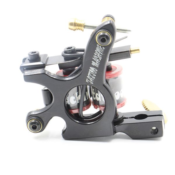 

10 wrap coil professional tattoo machine steel tattoo machine permanent makeup coil tattoo gun for shade & liner