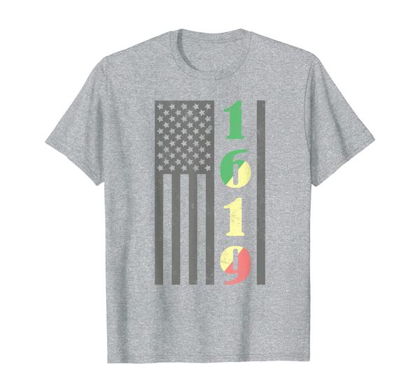 

1619 our ancestors african american pride black history t-shirt, White;black