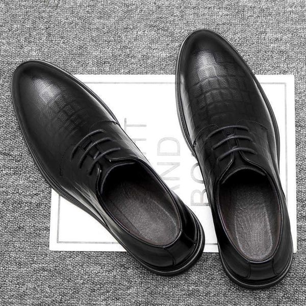

men's shoes business ess korean casual black pointed leather young wedding