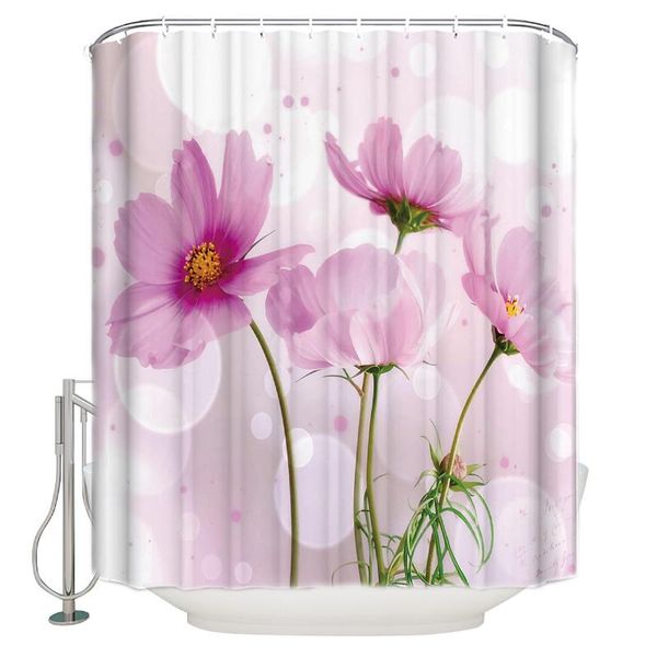 

shower curtains spring gems bath mildew-resistant bathroom decor sets