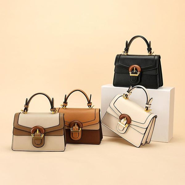 

evening bags ladies fashionable purses and handbag 2021 fashion single shoulder bag quality splite leather crossbody for women bolso
