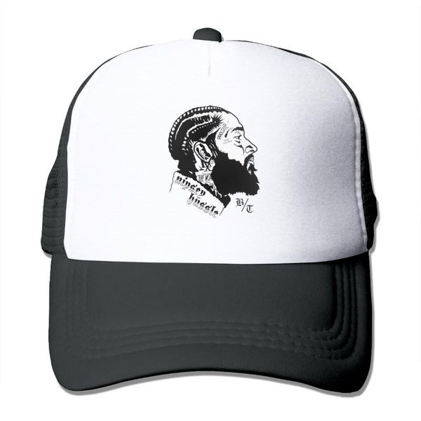 

wide brim hats men women summer baseball cap nipsey hussle heavy metal band visor caps adjustable bone gorras, Blue;gray