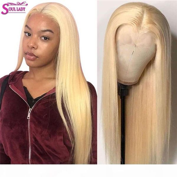 

28 30 inch straight 613 closure wig 4x4 brazilian remy human hair hd transparent lace closure wig 613 blonde 180%, Black;brown