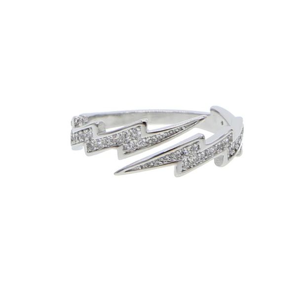 

wedding rings rakol design cz flash open adjust women jewelry factory price zirconia ring for, Slivery;golden