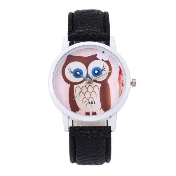 

wristwatches women cute bracelet watches simple leather strap wrist watch fashion quartz wristwatch clock, Slivery;brown