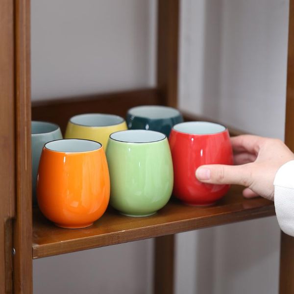 

cups & saucers luwu big size ceramic teacup chinese cup drinkware 200ml