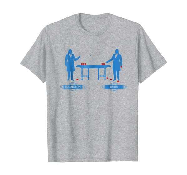 

hamilton burr beer pong tee | 4th of july hamilton shirt, White;black