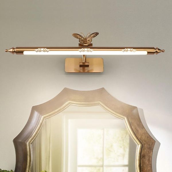 

wall lamps 9w/12w/14w led sconce light makeup mirror front lamp fixture living room bronze shell natural white 4000k