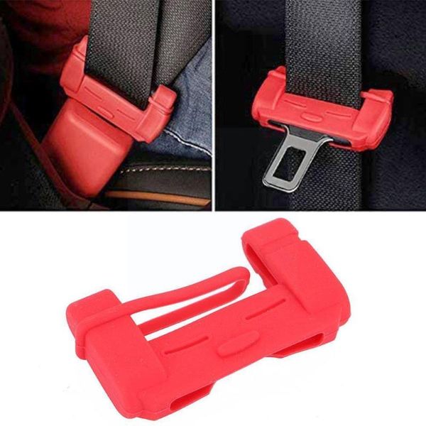 

safety belts & accessories car buckle scratch resistant silicone protective clip general cover shell parts auto m4o6