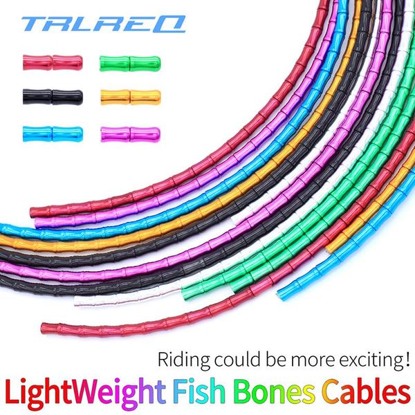 

bike brakes fish cable for brake&shift wire aluminum alloy mtb road universal brake shift line tube bicycle pipe