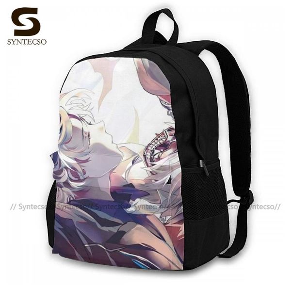 

kaneki ken backpacks male soft stylish backpack polyester cycling bags