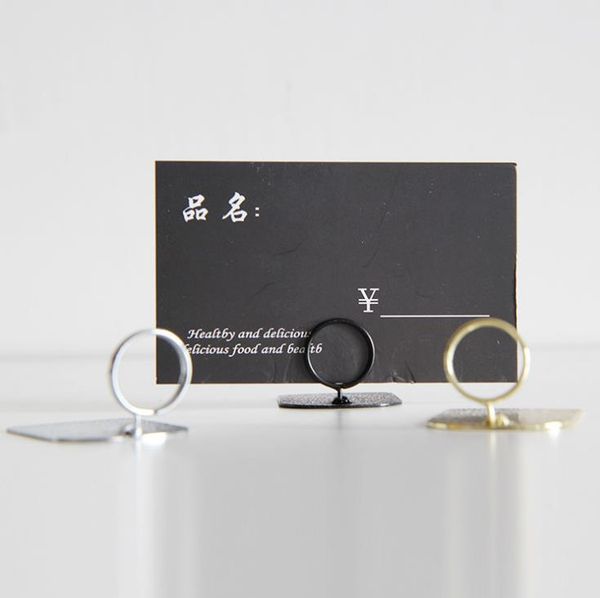 

100pcs bakery stainless steel tag holder stand mini cake bread price card label ticket sign pricing advertising metal clip sn5161