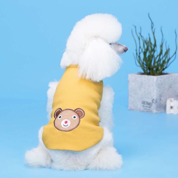 

pet spring and summer new cotton elastic vt clothing fadou teddy dog cloth