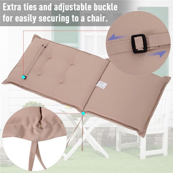 

new solid color cushion soft comfortable office chair seat cushions reclining chair cushion long patio garden seat pad