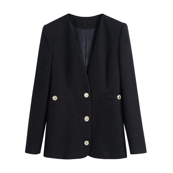 

women's suits & blazers jcÂ·kilig 2021 black textured suit coat b4018, White;black