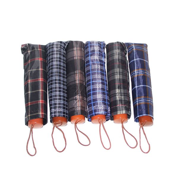 

ordinary 3 fold 10 umbrella business men's lattice