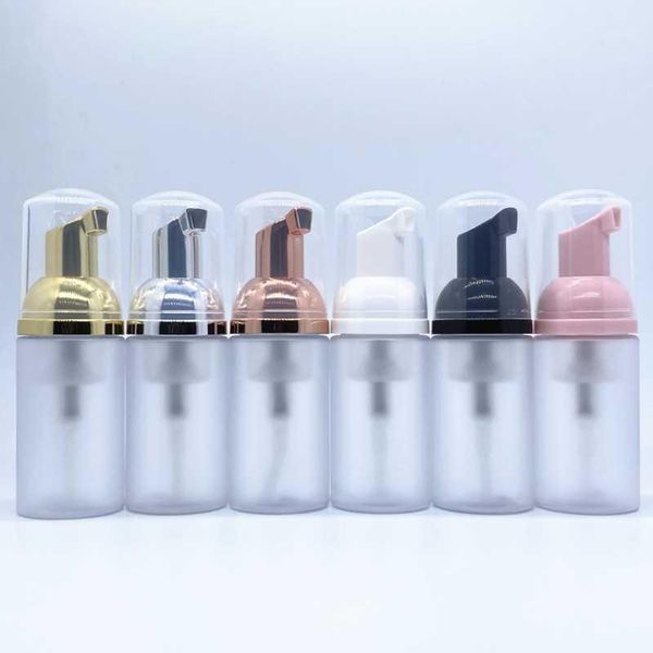 

30pc/lot 30ml 60ml portable foam bottle empty pump transparent refill lotion dispenser koop refillable bottles storage & jars