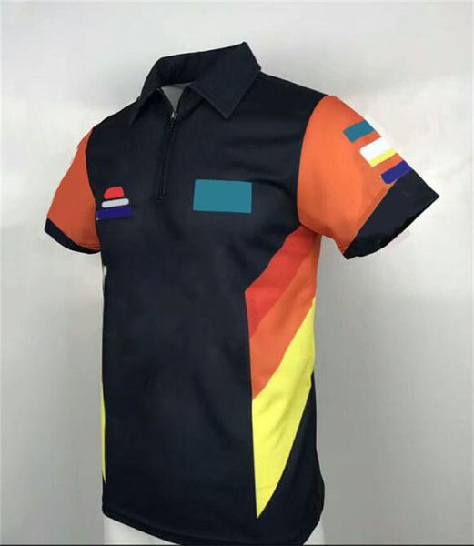 

f1 racing cars sell the same style of km racing tshirt car fan shirt motorcycle riding shortsleeved summer motorcycle breathable polyester