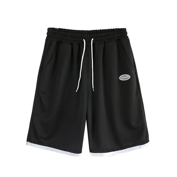 

men's shorts summer fashion trend pants loose casual sports, White;black