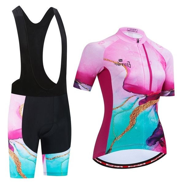 

evervolt new summer cycling suit outdoor women's speed lowering pants, Black;red