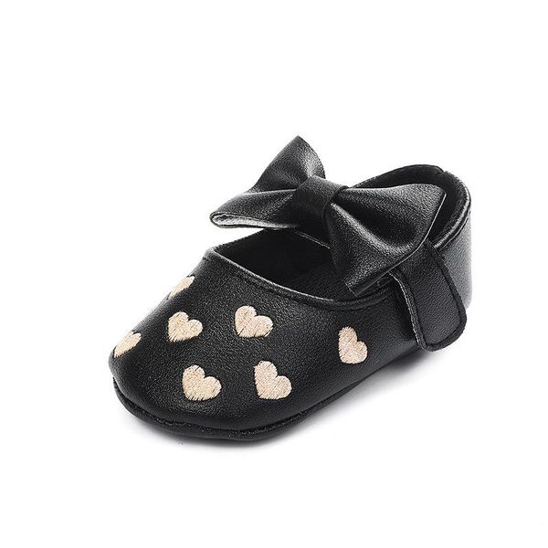 

first walkers autumn born baby girl shoes floral heart-shaped mixed colors cute solid color versatile princess toddler indoor