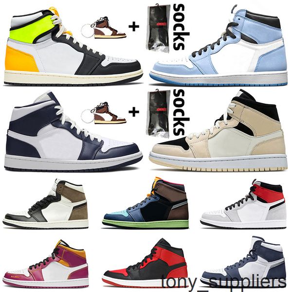 

mid obsidian mens retro unc patent basketball shoes university blue jumpman 1 1s mid barely orange womens sports trainers