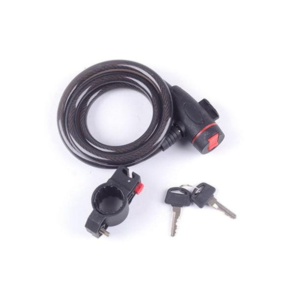 

bike locks theft spiral cable combination code accessories cycling grills universal protective bicycle lock